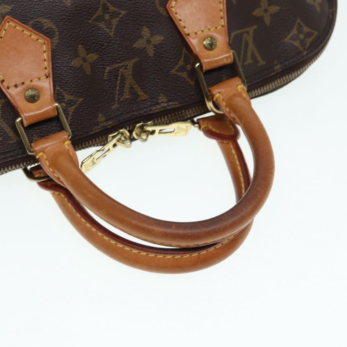 LOUIS VUITTON Monogram Alma Hand Bag M51130 LV Auth 88667