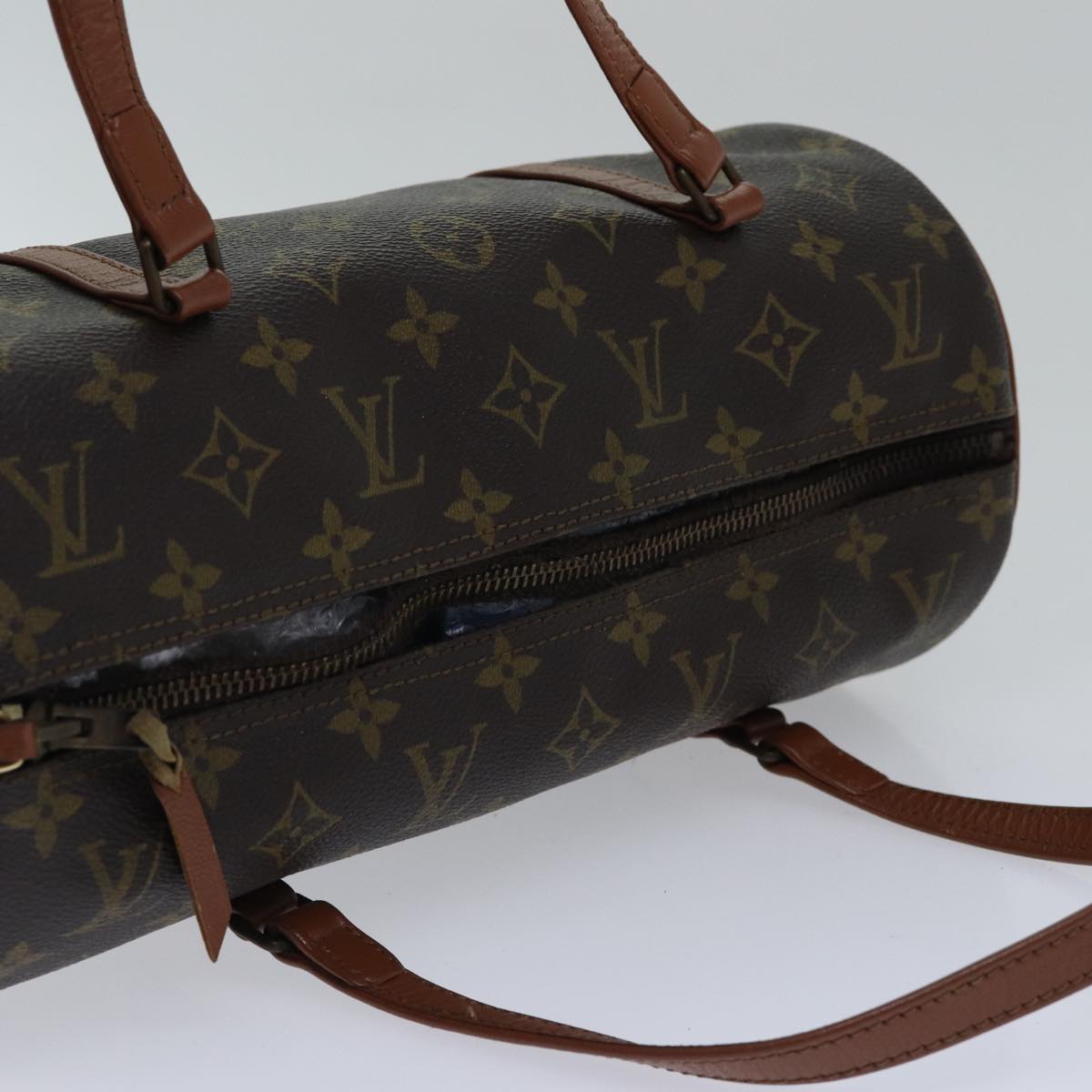 LOUIS VUITTON Monogram Papillon 30 Hand Bag Vintage M51385 LV Auth 88705