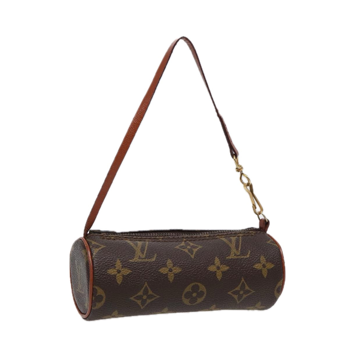 LOUIS VUITTON Monogram Papillon Pouch Vintage LV Auth 88706