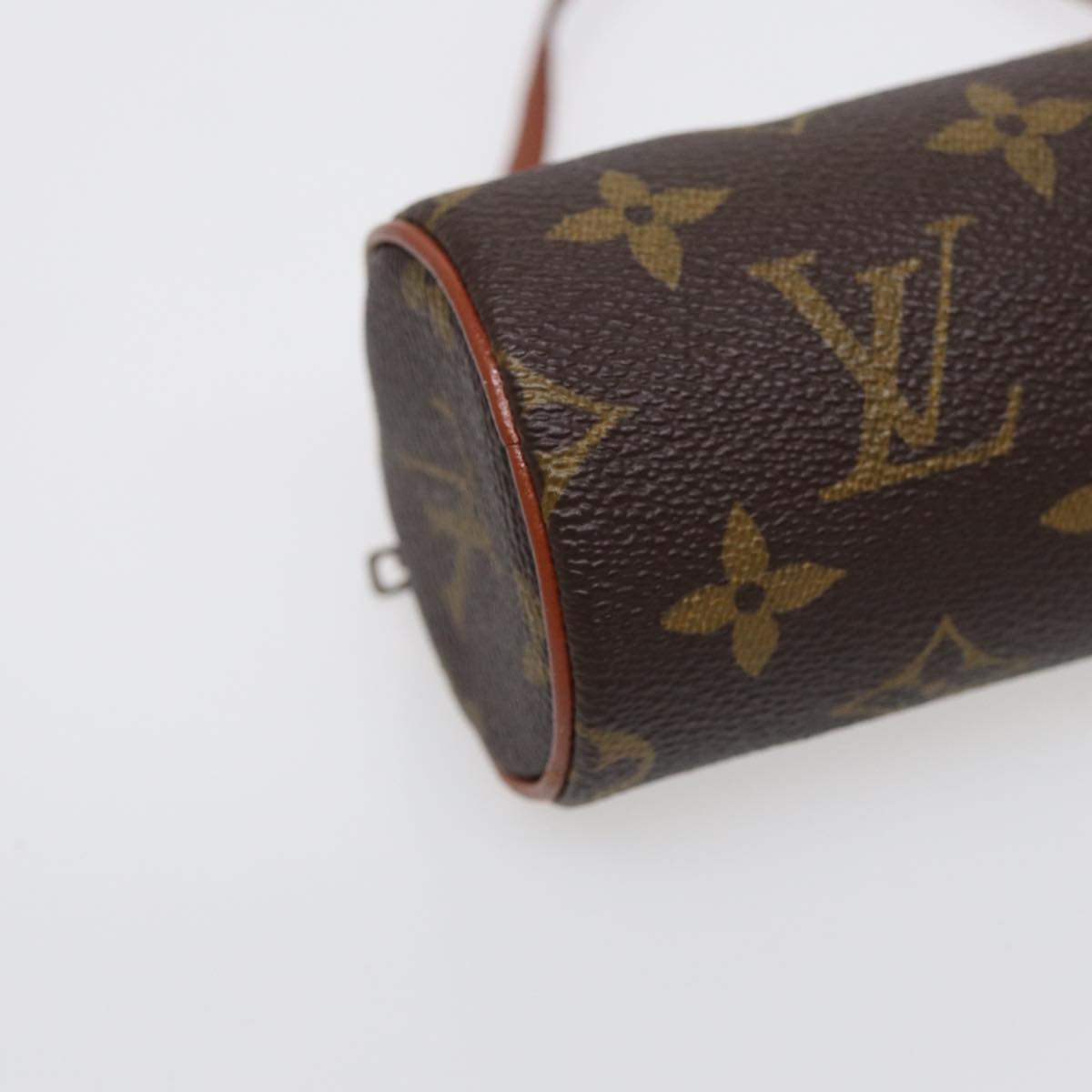 LOUIS VUITTON Monogram Papillon Pouch Vintage LV Auth 88706