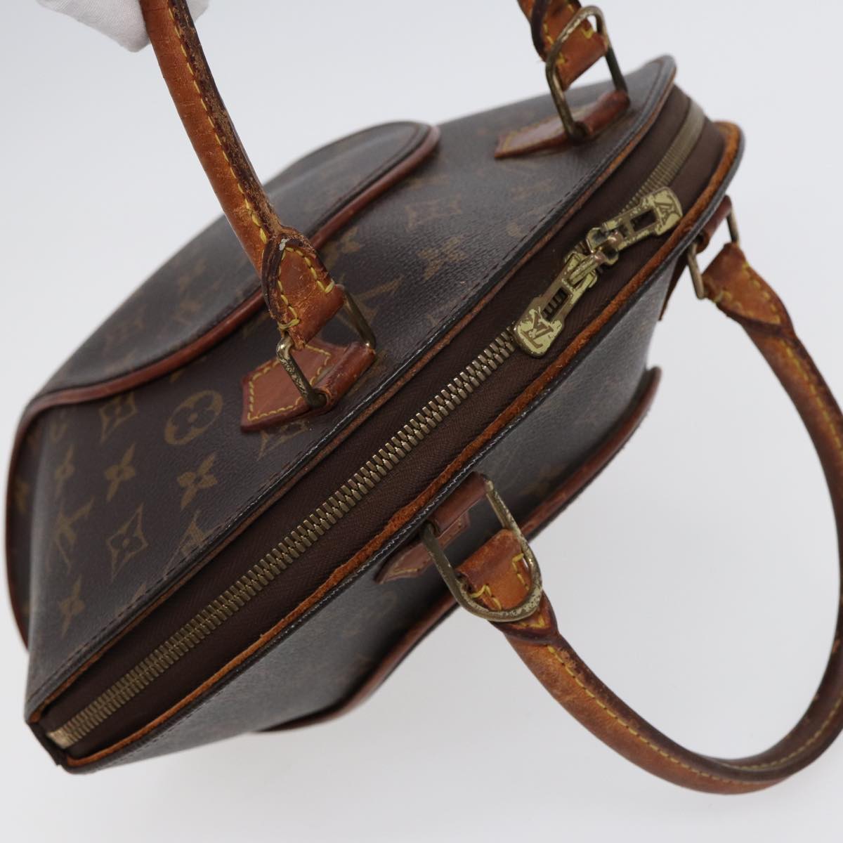 LOUIS VUITTON Monogram Ellipse PM Hand Bag M51127 LV Auth 88712