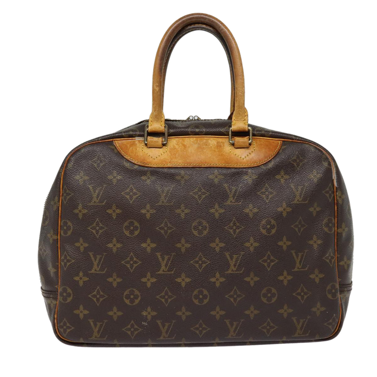 LOUIS VUITTON Monogram Deauville Hand Bag M47270 LV Auth 88713