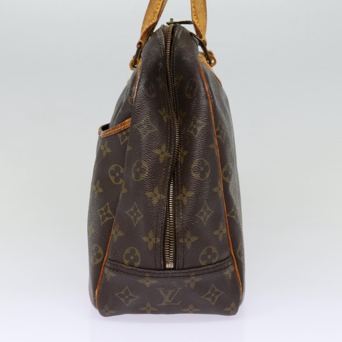 LOUIS VUITTON Monogram Deauville Hand Bag M47270 LV Auth 88713