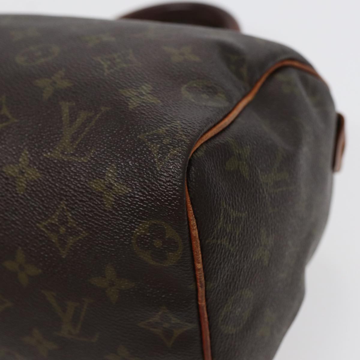 LOUIS VUITTON Monogram Speedy 25 Hand Bag M41528 LV Auth 88716