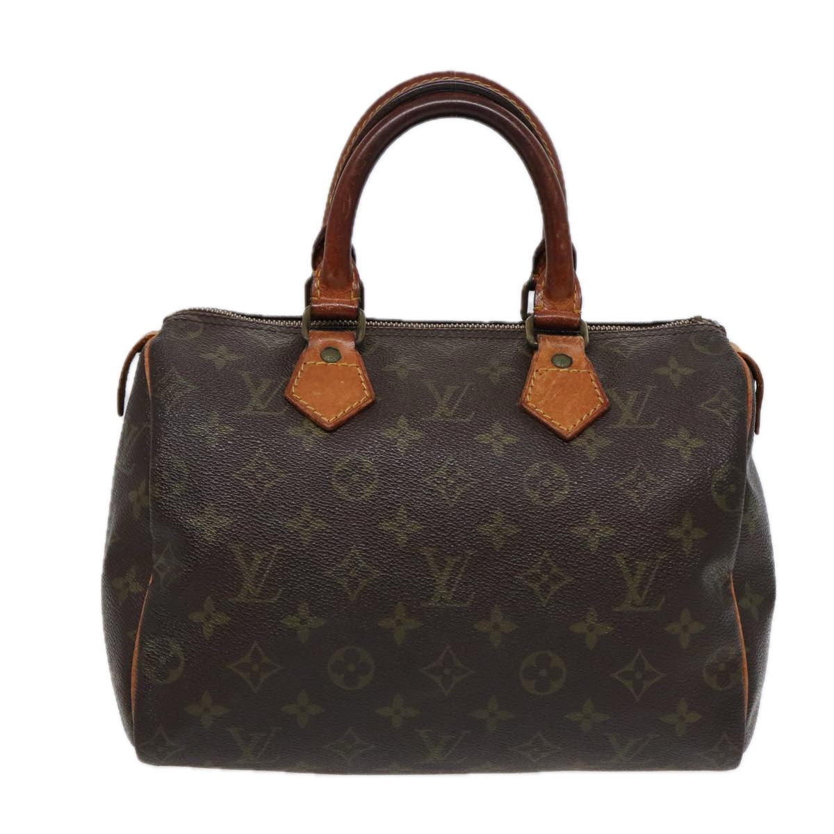 LOUIS VUITTON Monogram Speedy 25 Hand Bag M41528 LV Auth 88716