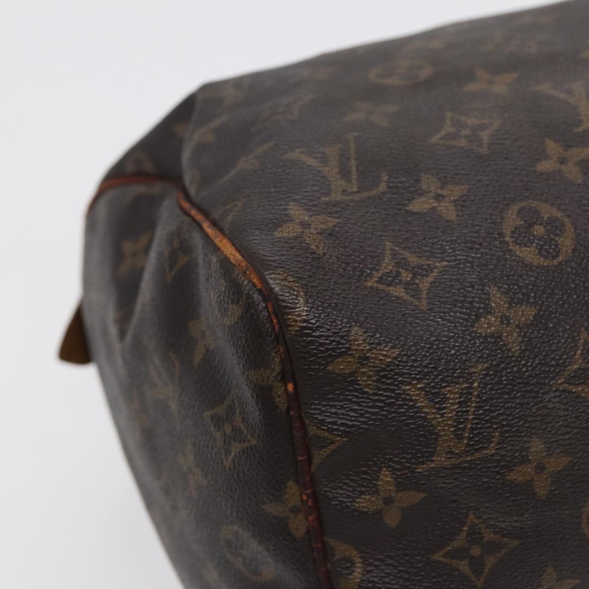 LOUIS VUITTON Monogram Speedy 30 Hand Bag M41526 LV Auth 88721