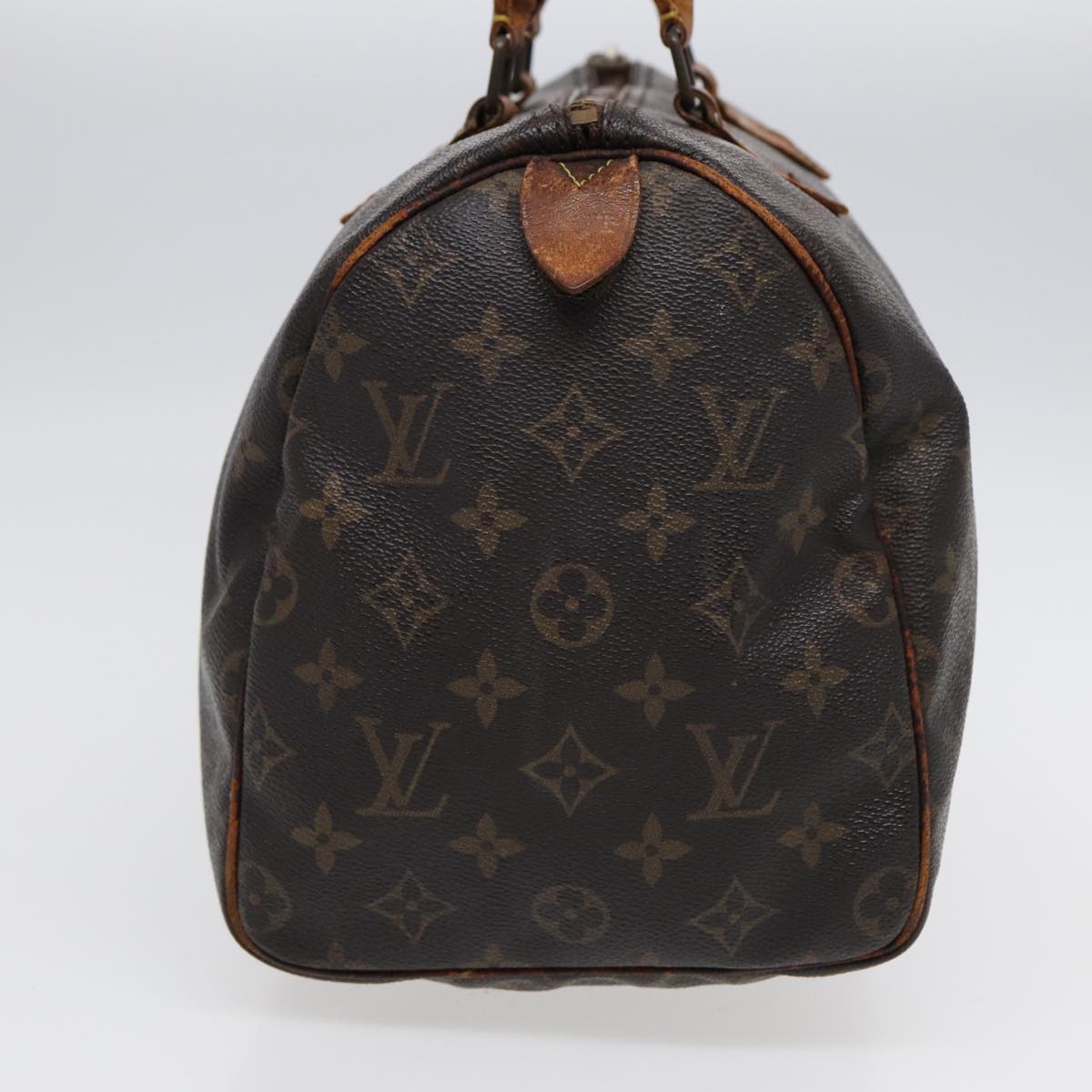 LOUIS VUITTON Monogram Speedy 30 Hand Bag M41526 LV Auth 88721