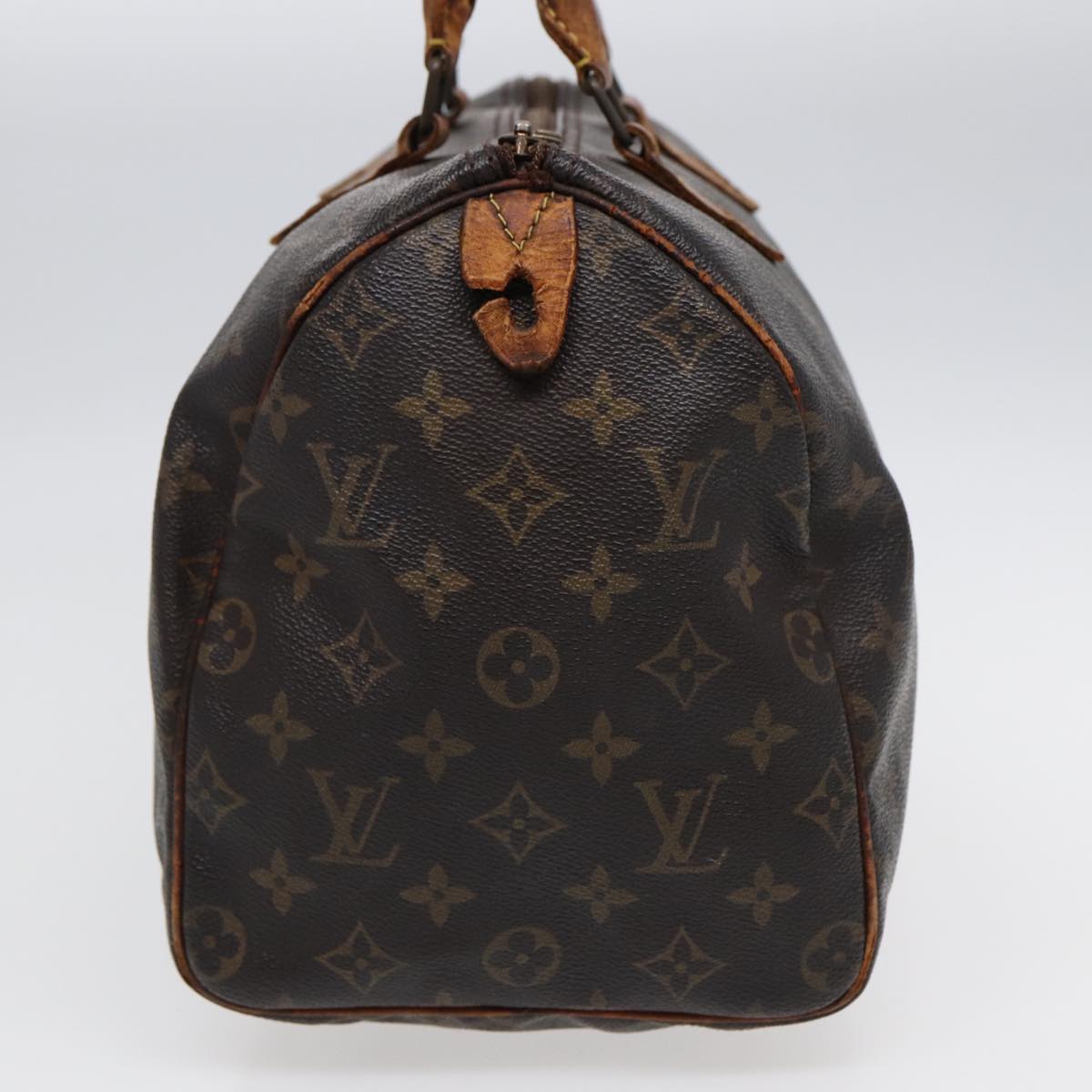 LOUIS VUITTON Monogram Speedy 30 Hand Bag M41526 LV Auth 88721