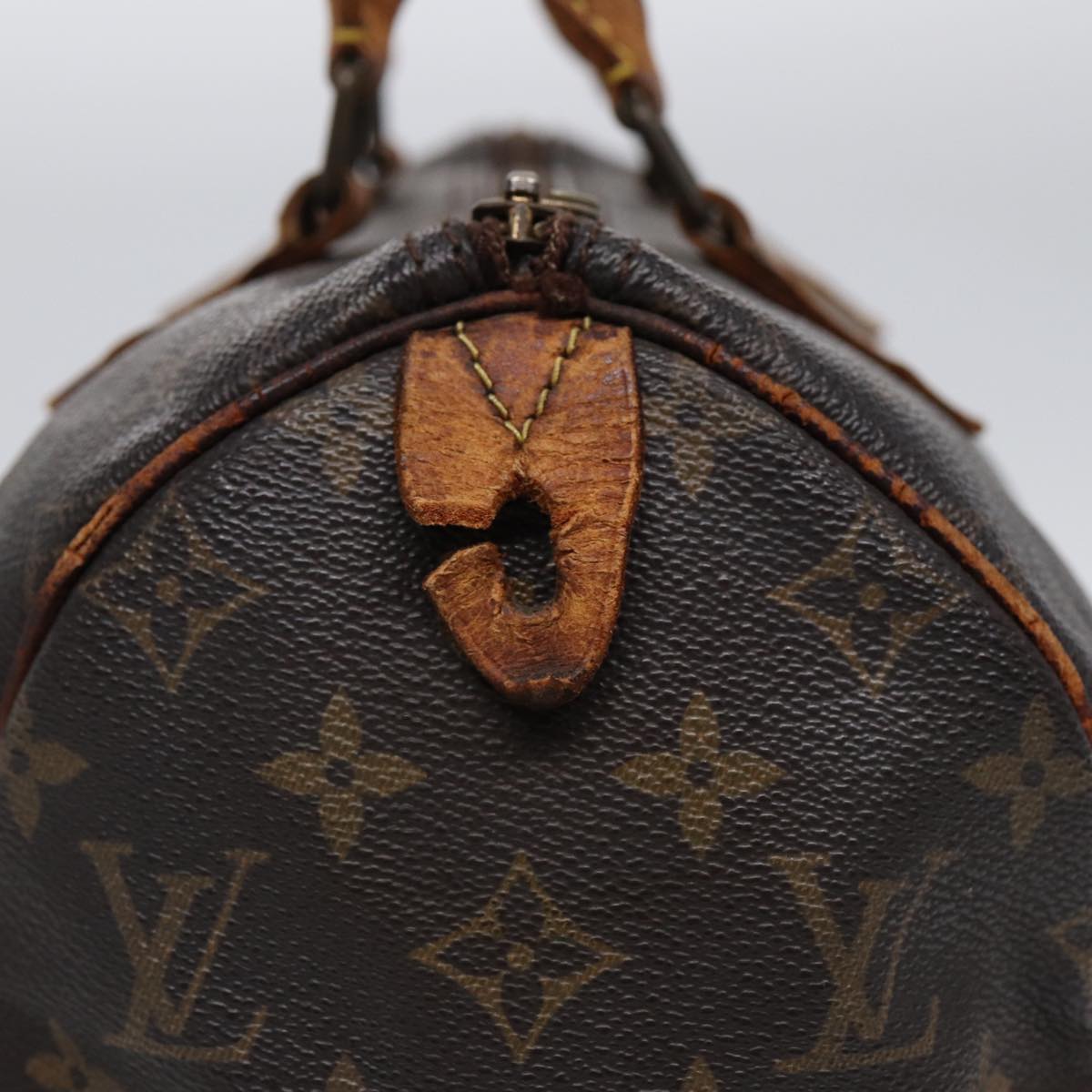 LOUIS VUITTON Monogram Speedy 30 Hand Bag M41526 LV Auth 88721