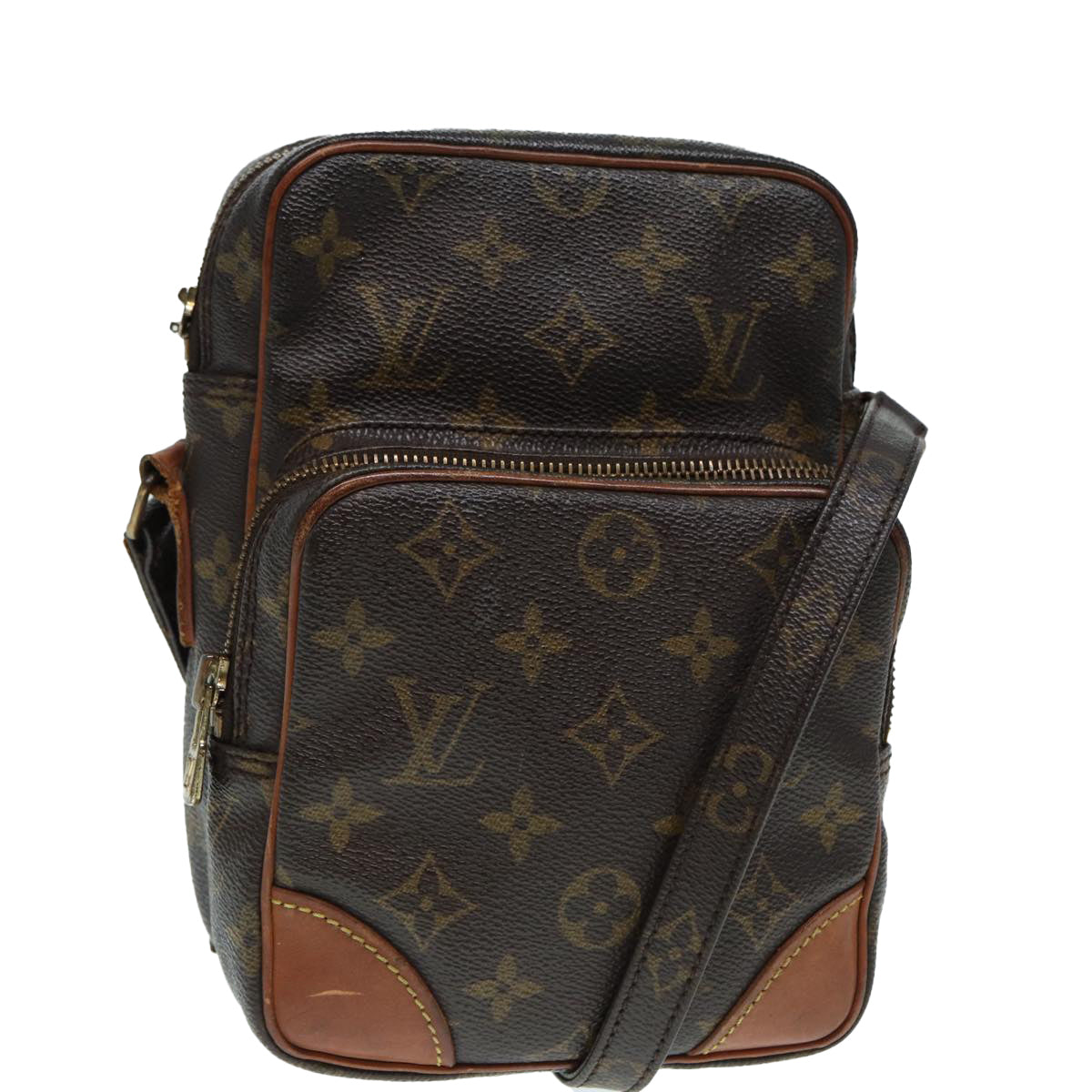 LOUIS VUITTON Monogram Amazon Shoulder Bag M45236 LV Auth 88738