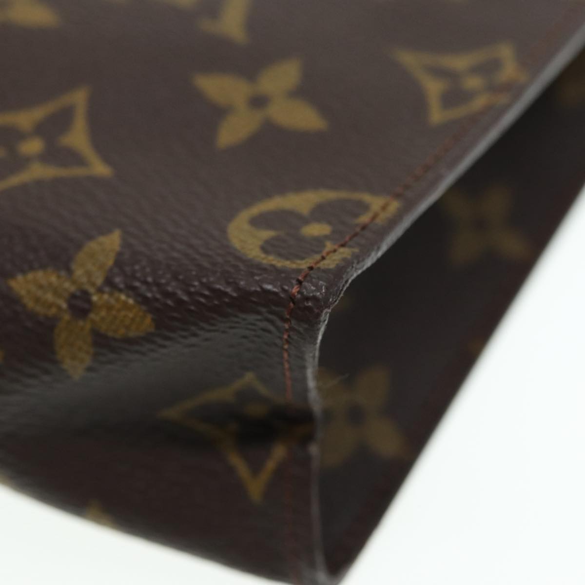 LOUIS VUITTON Monogram Poche Toilette 26 Pouch M47542 LV Auth 88766