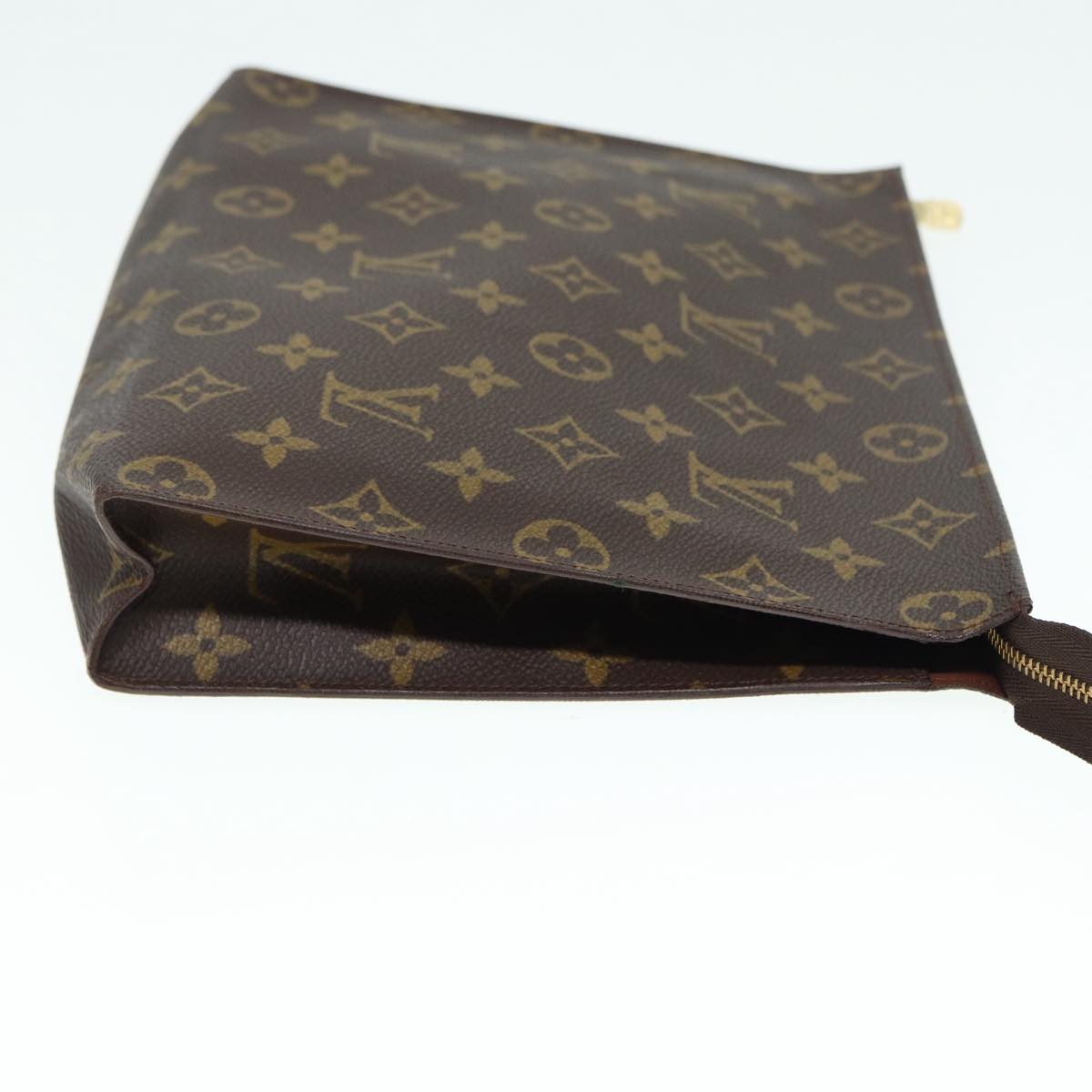 LOUIS VUITTON Monogram Poche Toilette 26 Pouch M47542 LV Auth 88766