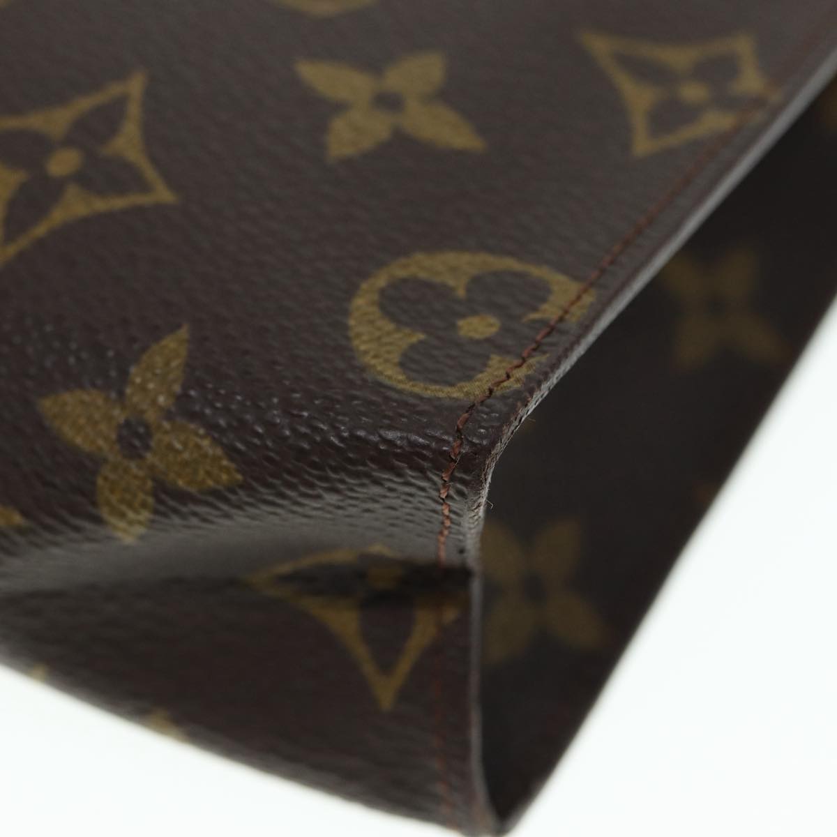 LOUIS VUITTON Monogram Poche Toilette 26 Pouch M47542 LV Auth 88766