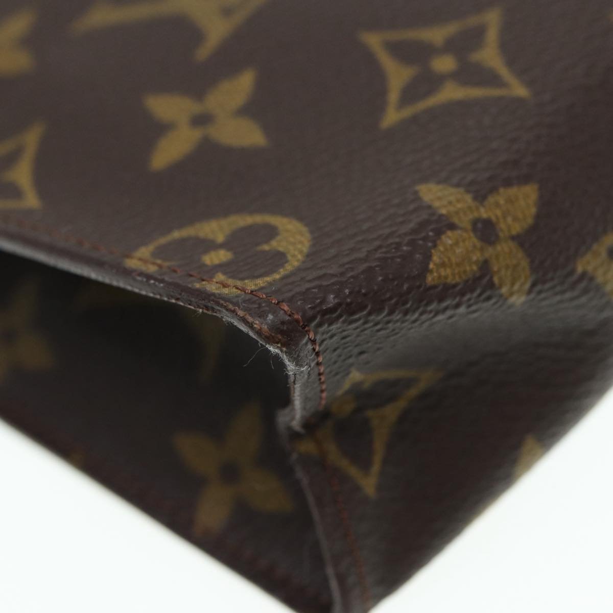 LOUIS VUITTON Monogram Poche Toilette 26 Pouch M47542 LV Auth 88766