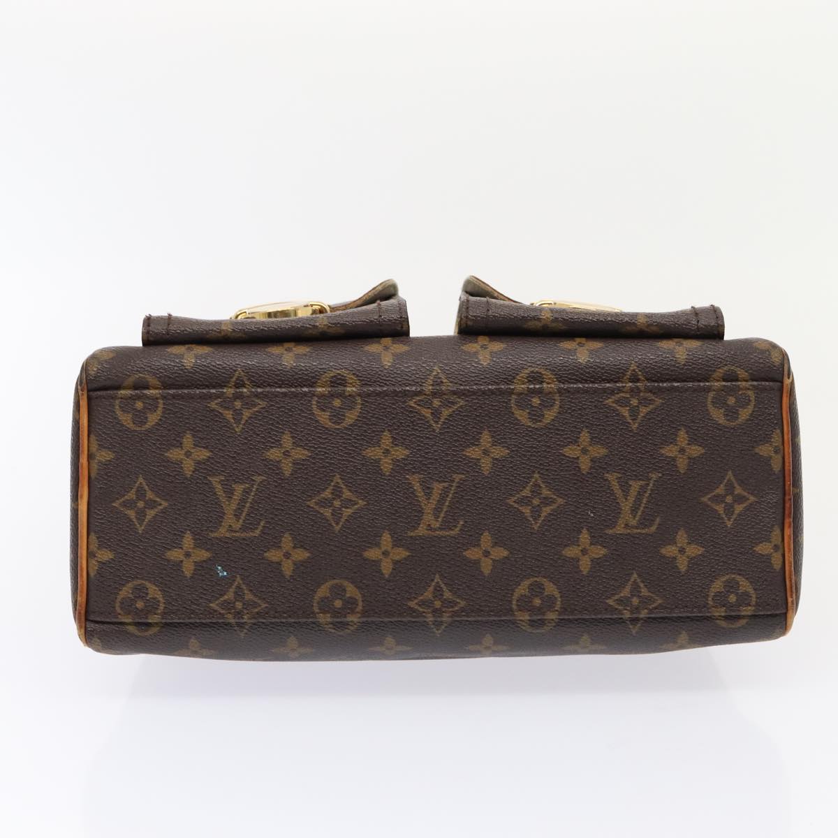 LOUIS VUITTON Monogram Manhattan PM Hand Bag M40026 LV Auth 88790