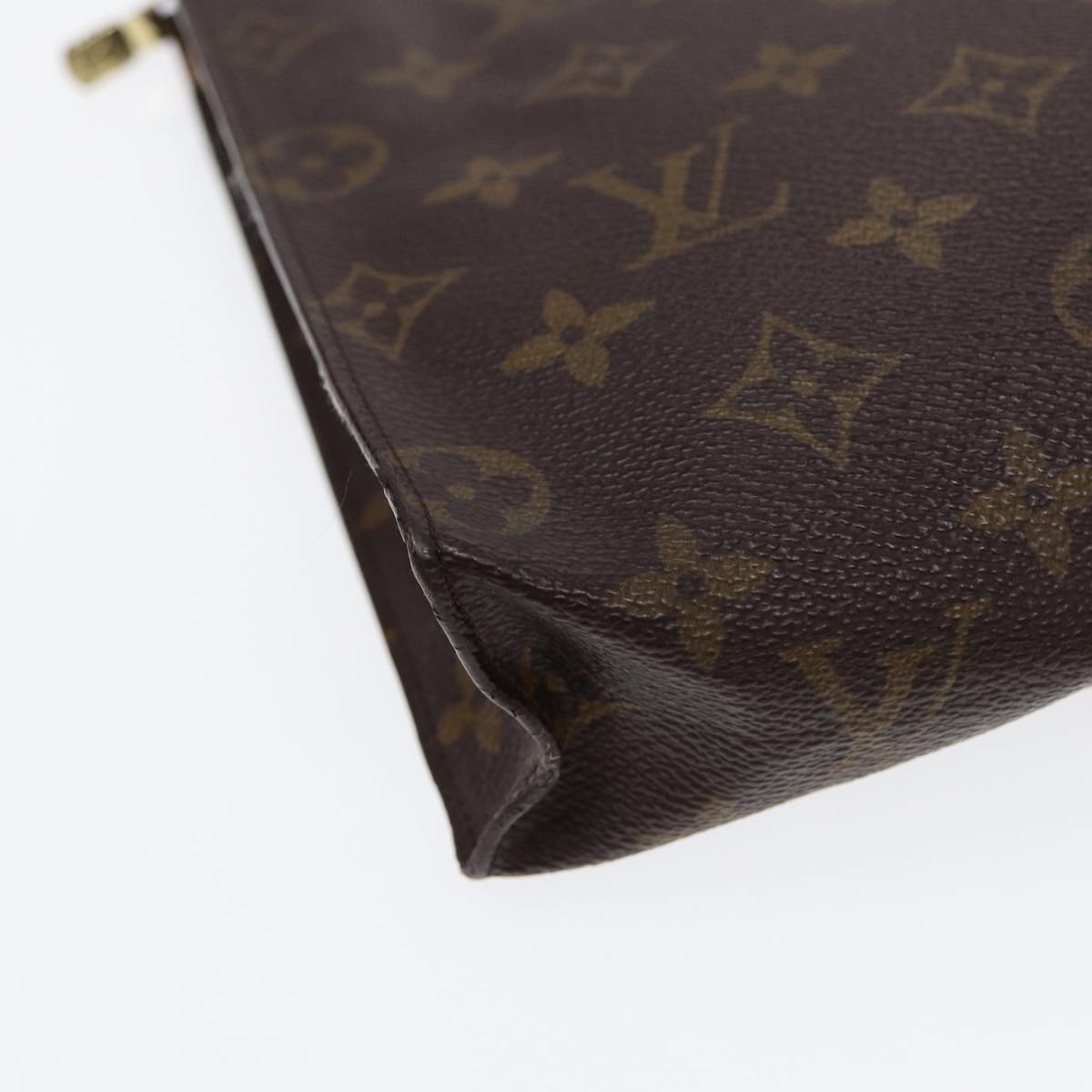 LOUIS VUITTON Monogram Poche Toilette 26 Pouch M47542 LV Auth 88807