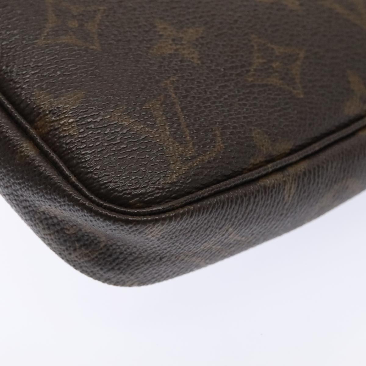 LOUIS VUITTON Monogram Pochette Accessoires Pouch M51980 LV Auth 88884