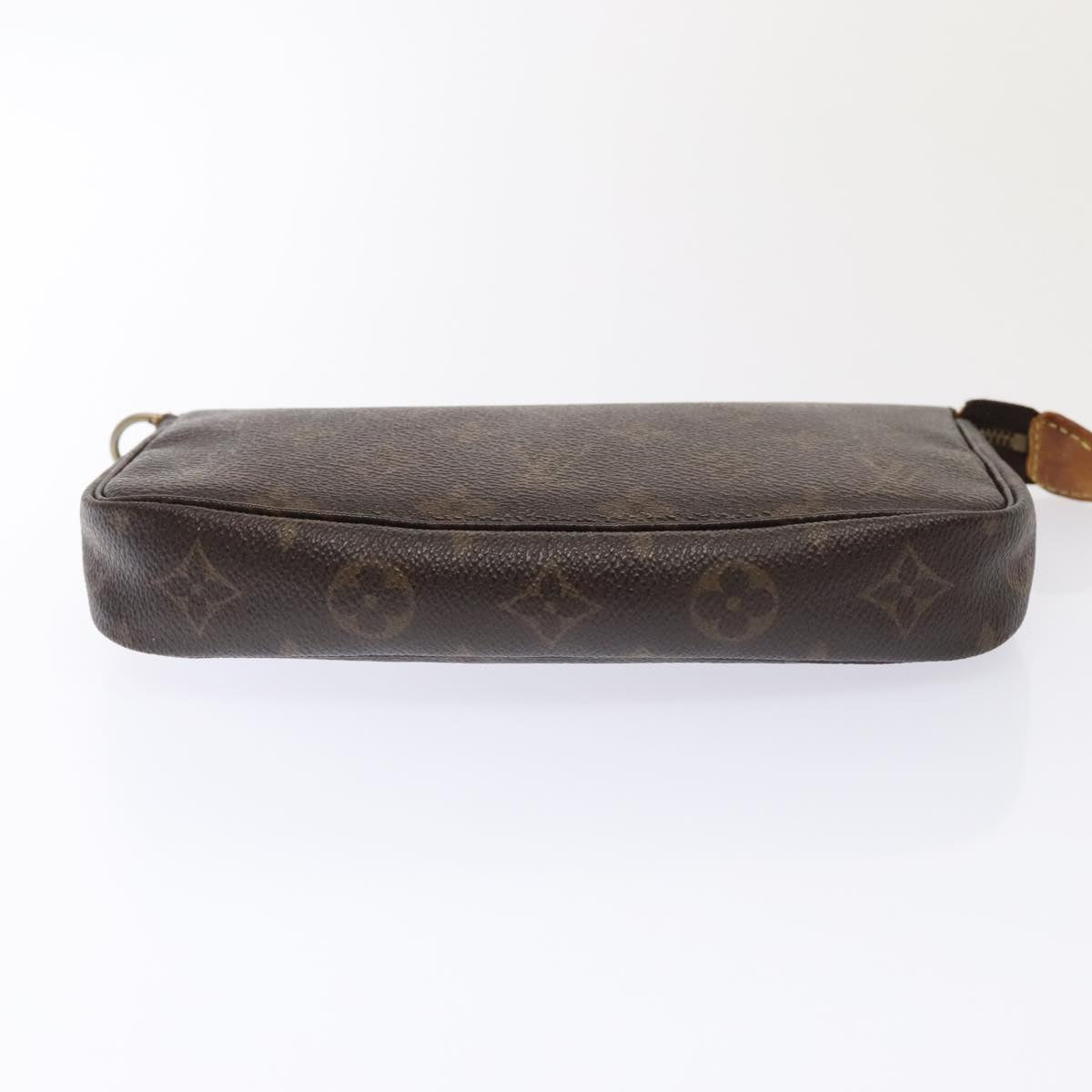 LOUIS VUITTON Monogram Pochette Accessoires Pouch M51980 LV Auth 88884