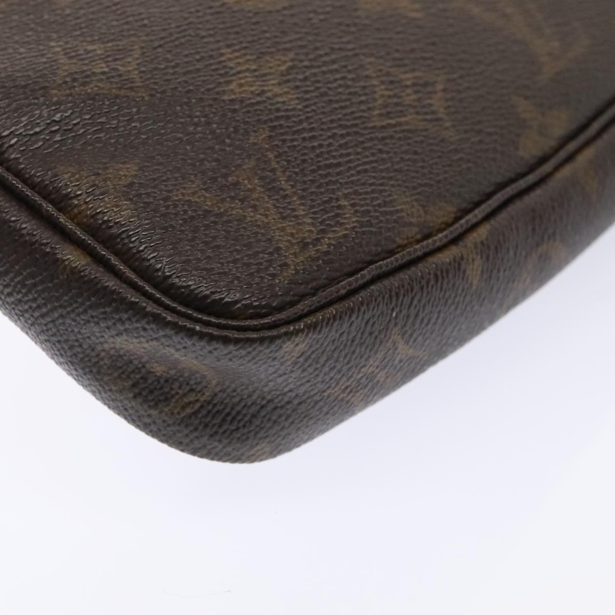 LOUIS VUITTON Monogram Pochette Accessoires Pouch M51980 LV Auth 88884