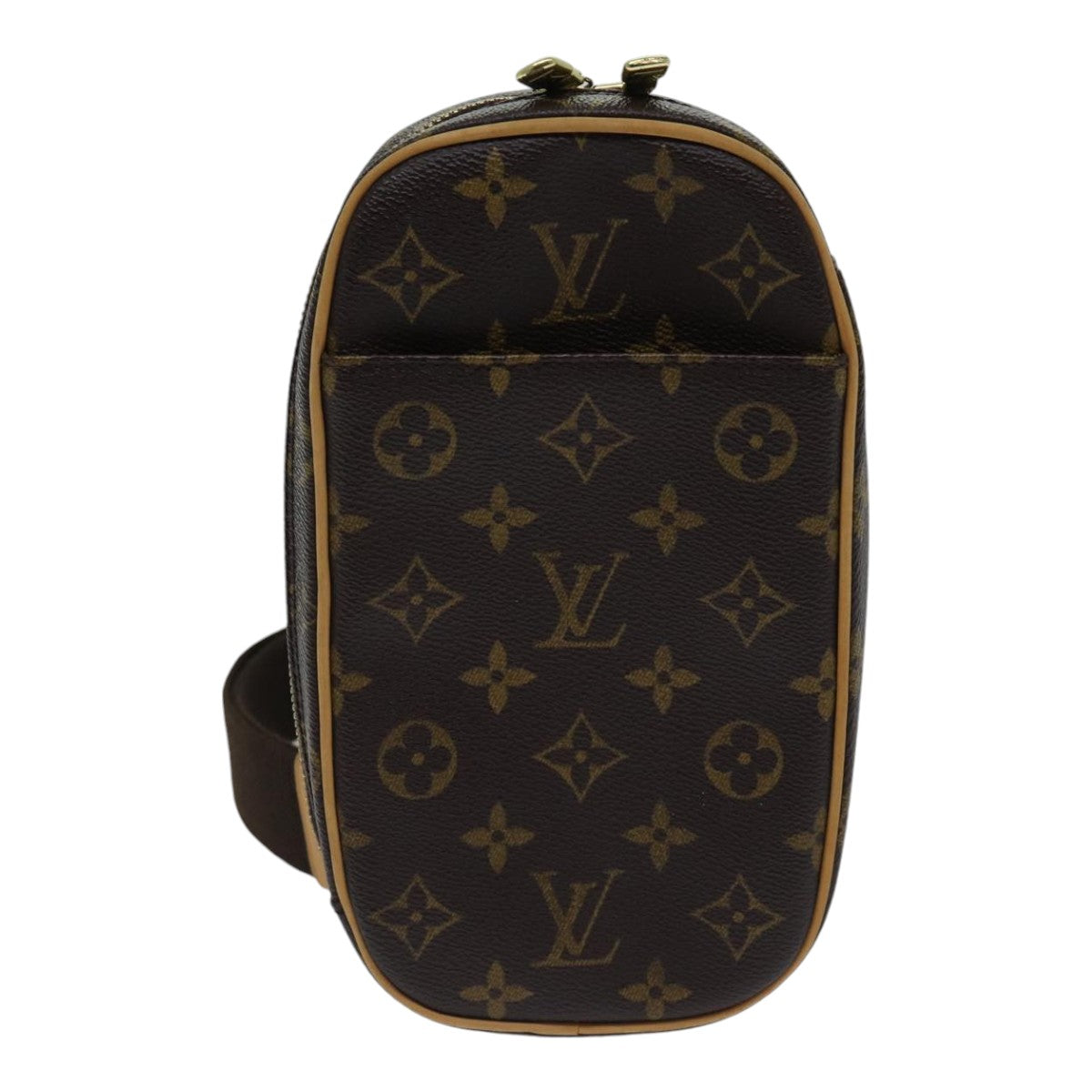 LOUIS VUITTON Monogram Pochette Gange Shoulder Bag M51870 LV Auth 88899SAV