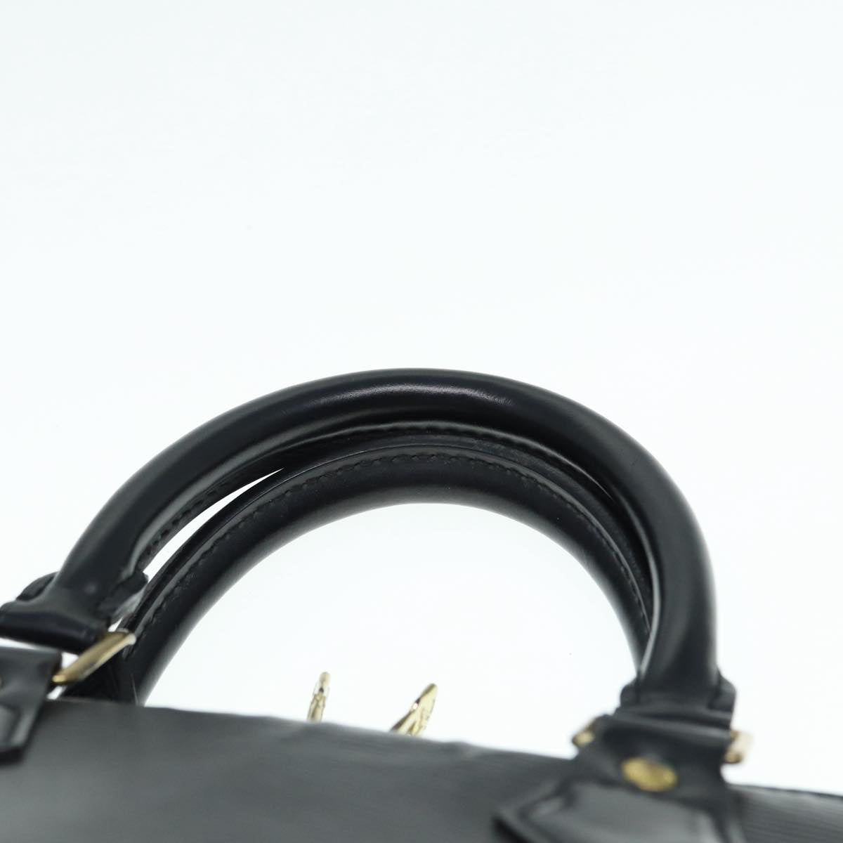 LOUIS VUITTON Epi Alma Hand Bag Black M52142 LV Auth 88902