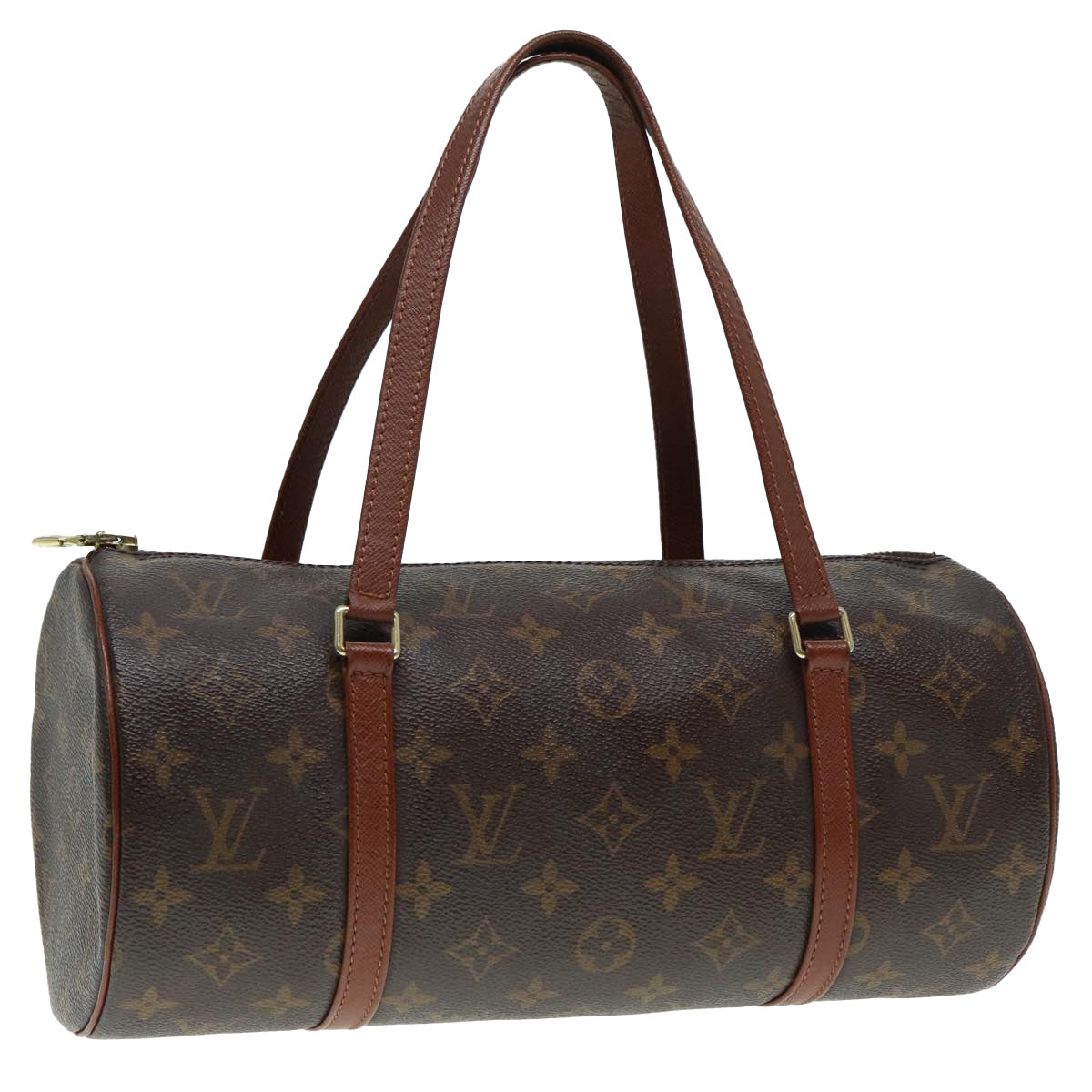 LOUIS VUITTON Monogram Papillon 30 Hand Bag M51385 LV Auth 88903