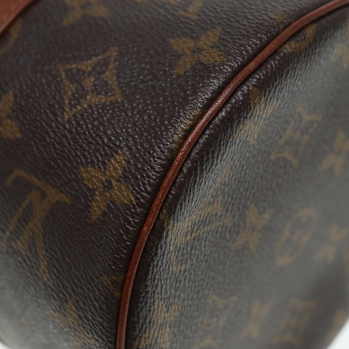 LOUIS VUITTON Monogram Papillon 30 Hand Bag M51385 LV Auth 88903