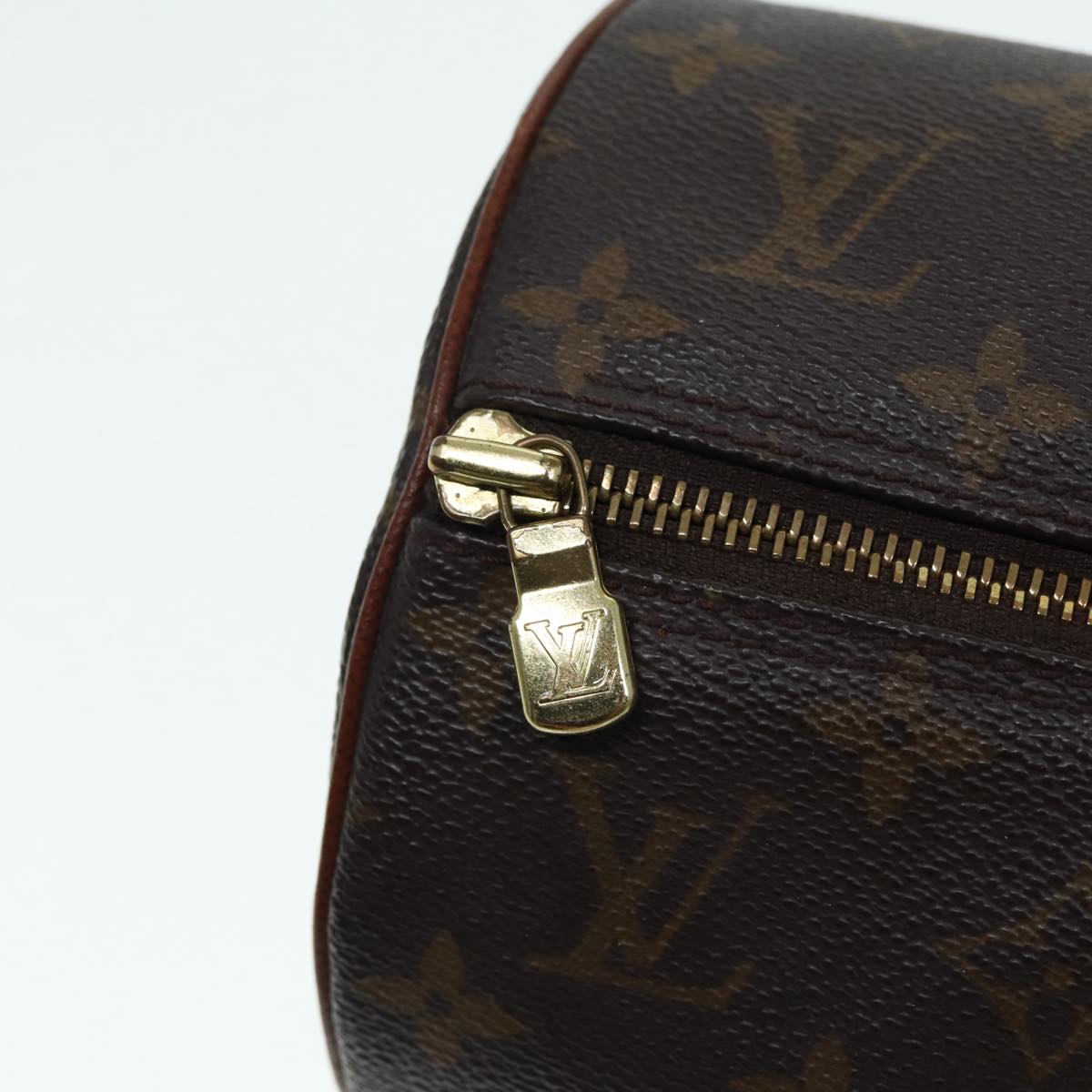 LOUIS VUITTON Monogram Papillon 30 Hand Bag M51385 LV Auth 88903