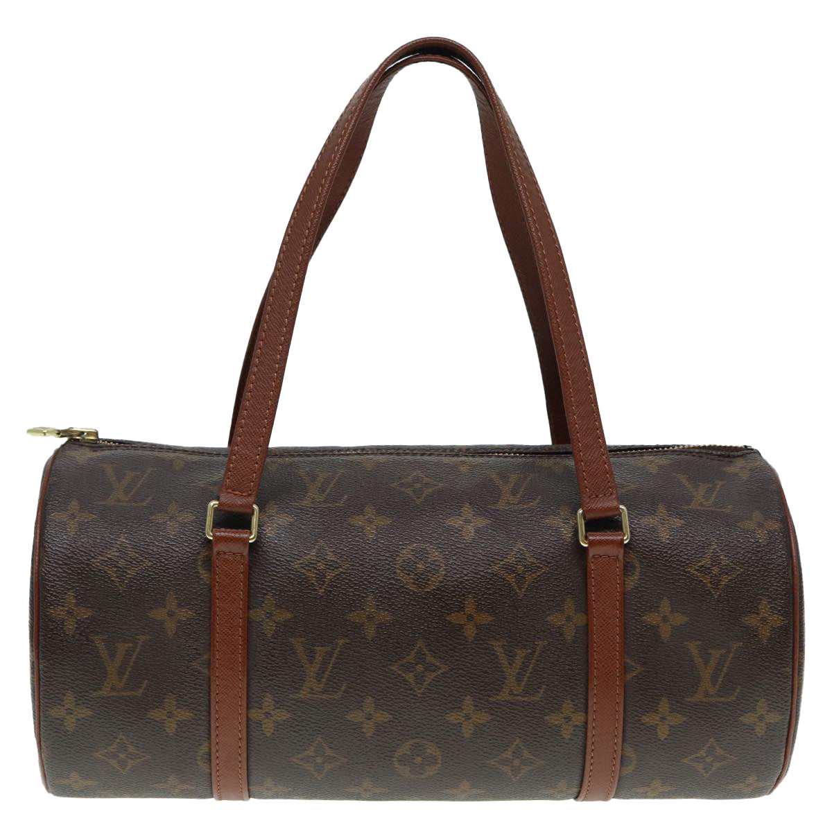 LOUIS VUITTON Monogram Papillon 30 Hand Bag M51385 LV Auth 88903