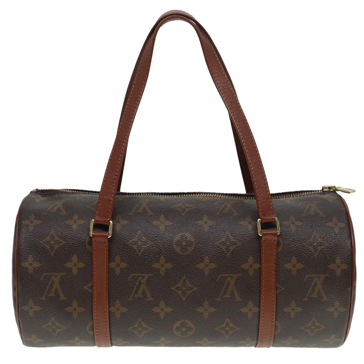 LOUIS VUITTON Monogram Papillon 30 Hand Bag M51385 LV Auth 88903