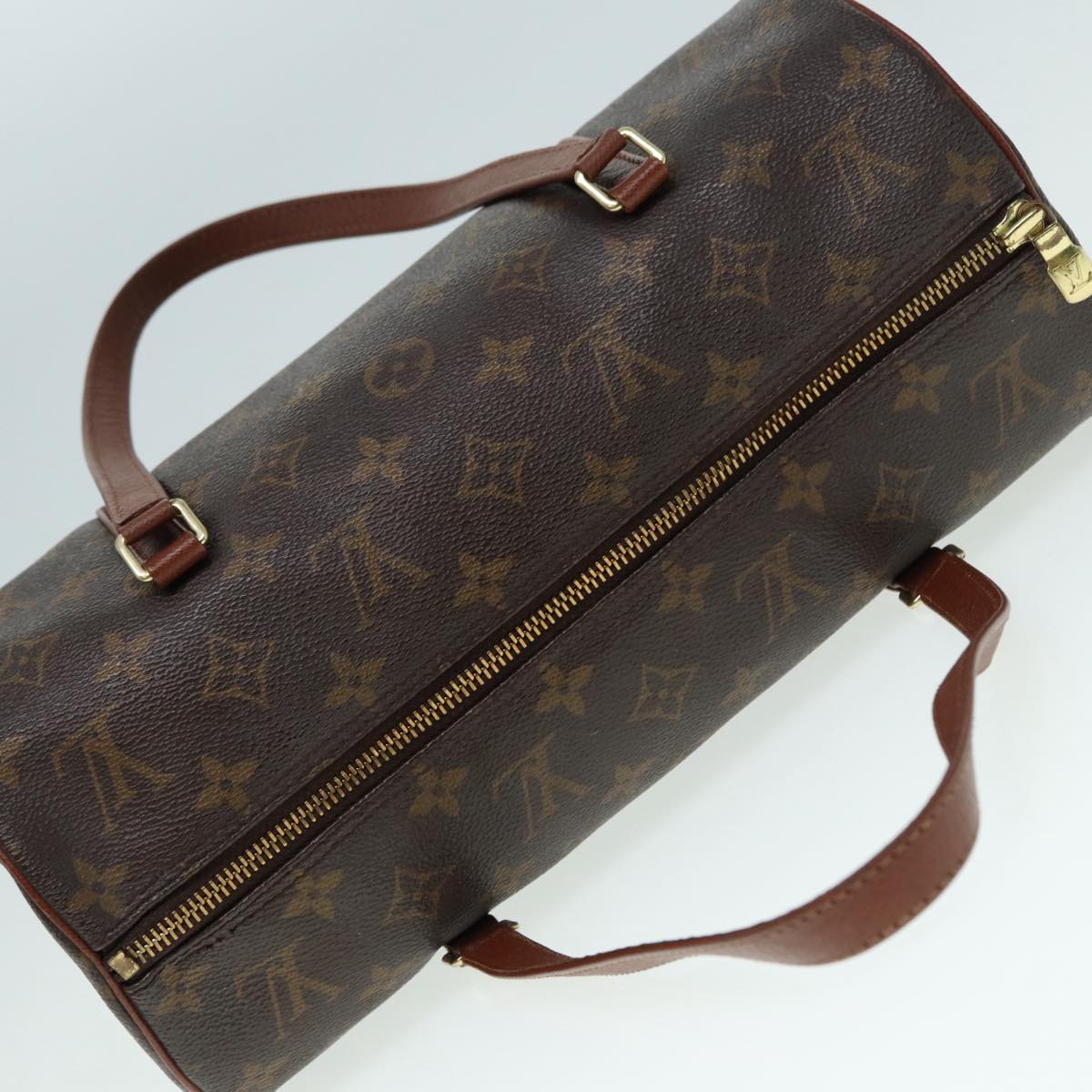 LOUIS VUITTON Monogram Papillon 30 Hand Bag M51385 LV Auth 88903