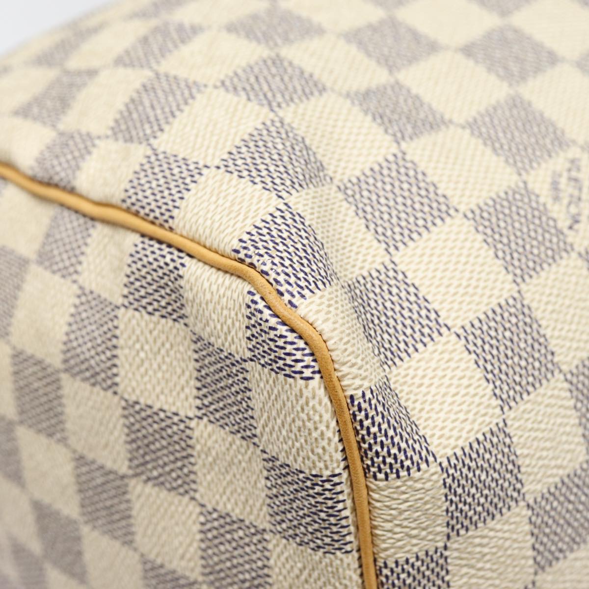 LOUIS VUITTON Damier Azur Speedy 30 Hand Bag N41533 LV Auth 88905A