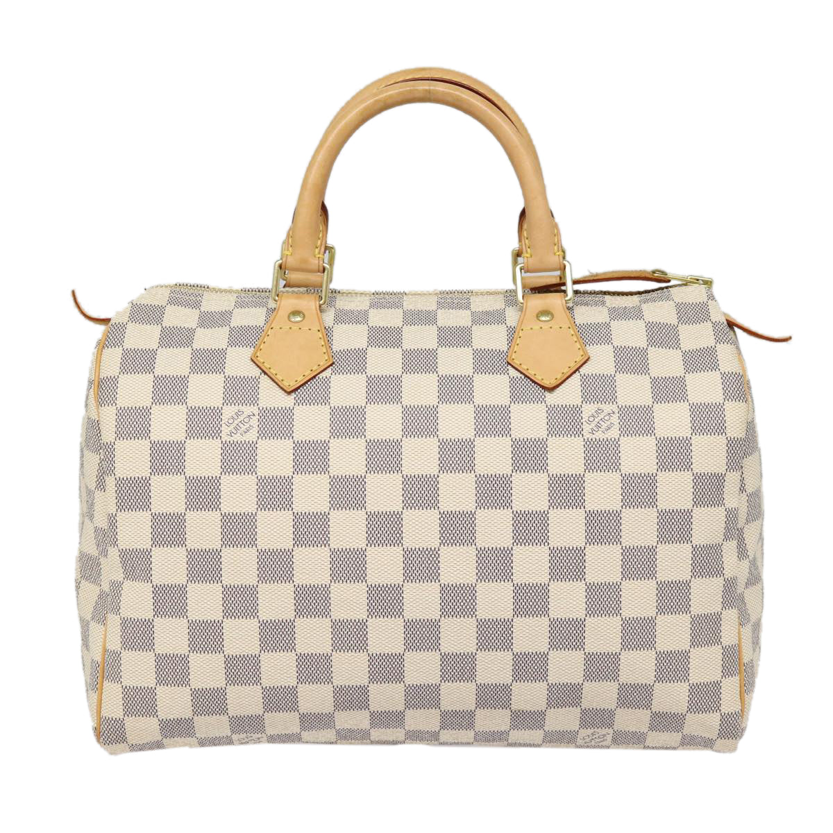 LOUIS VUITTON Damier Azur Speedy 30 Hand Bag N41533 LV Auth 88905A