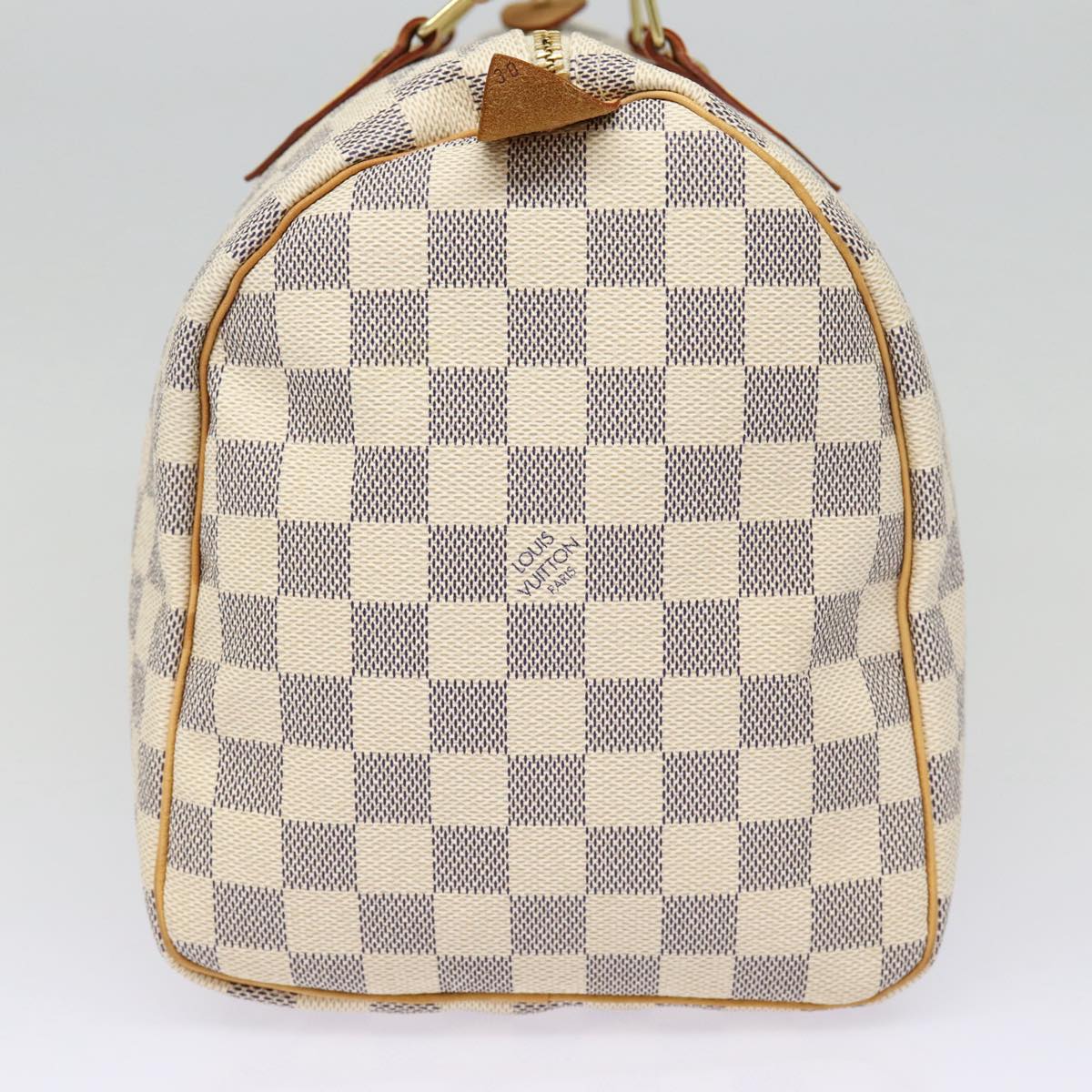 LOUIS VUITTON Damier Azur Speedy 30 Hand Bag N41533 LV Auth 88905A