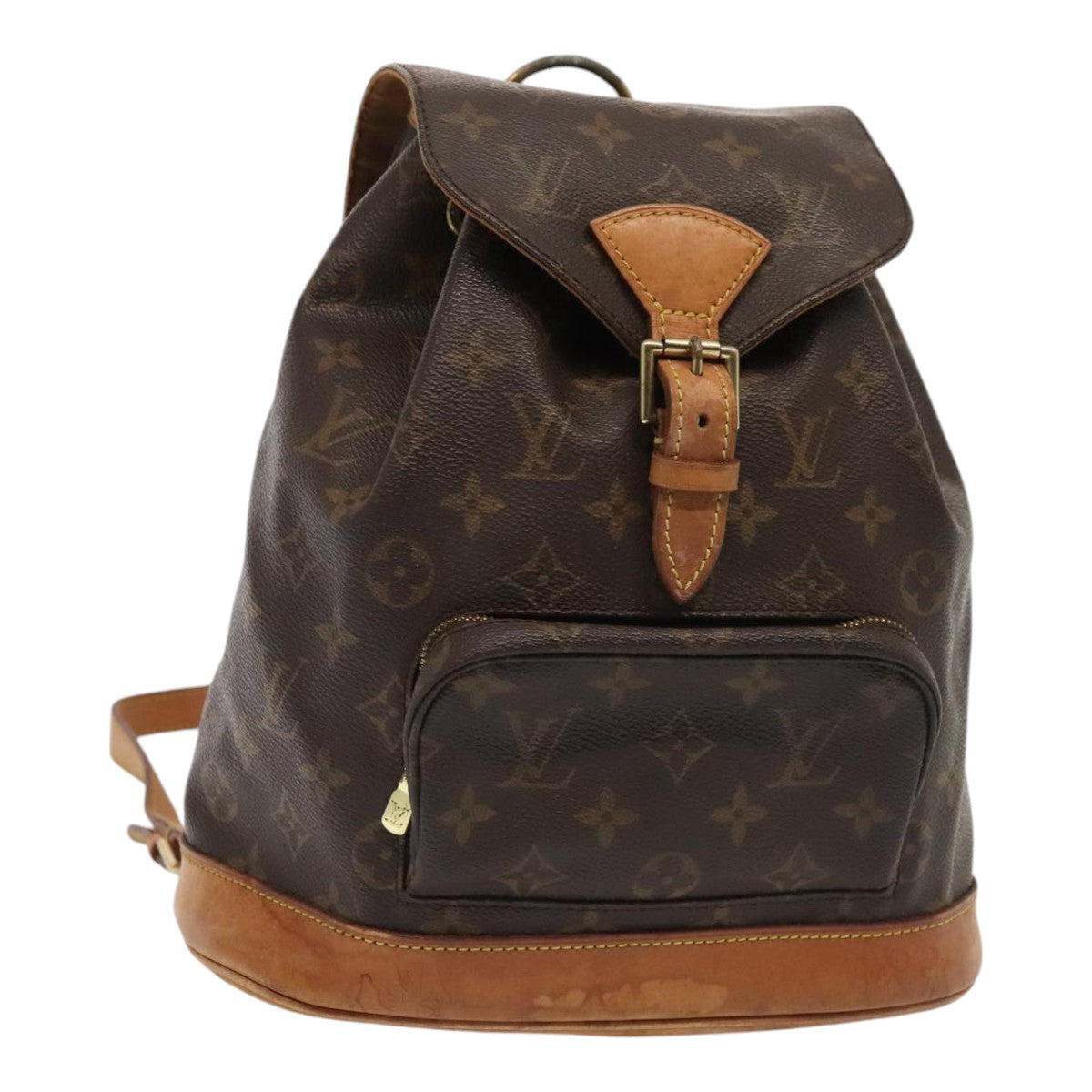 LOUIS VUITTON Monogram Montsouris MM Backpack M51136 LV Auth 88909