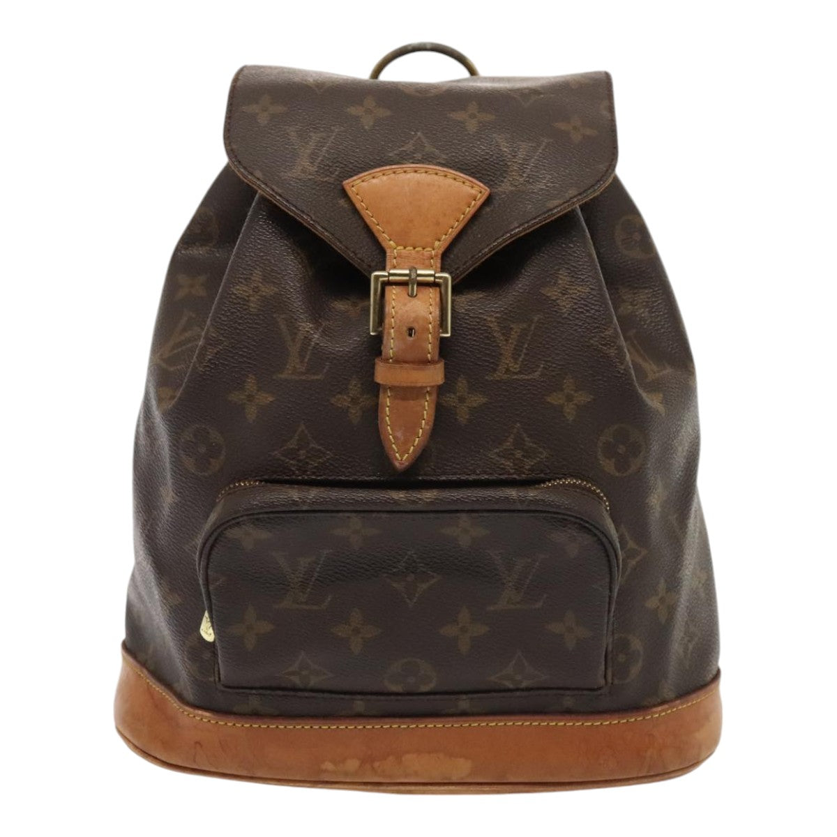 LOUIS VUITTON Monogram Montsouris MM Backpack M51136 LV Auth 88909