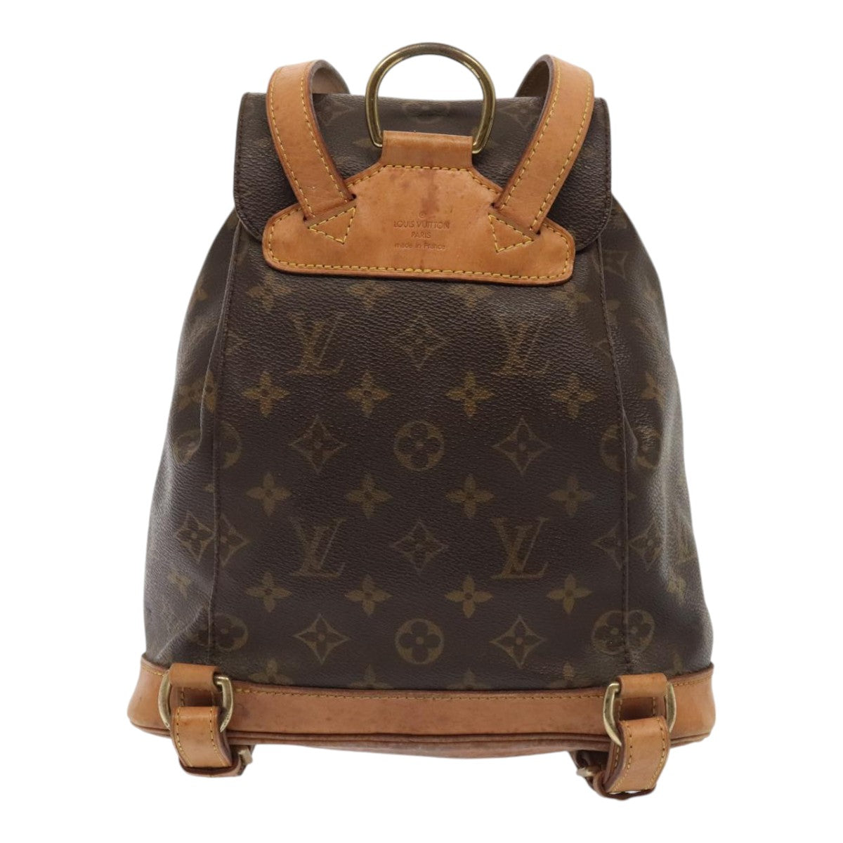 LOUIS VUITTON Monogram Montsouris MM Backpack M51136 LV Auth 88909