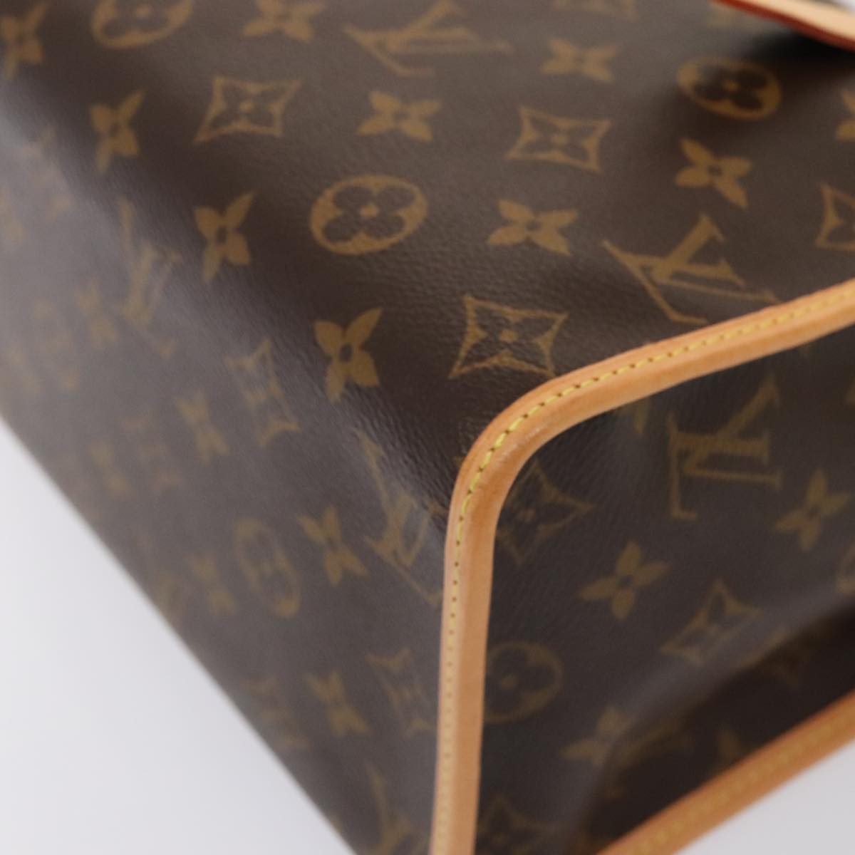 LOUIS VUITTON Monogram Popincourt Haut Hand Bag M40007 LV Auth 88915