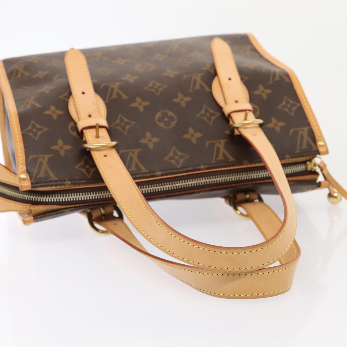 LOUIS VUITTON Monogram Popincourt Haut Hand Bag M40007 LV Auth 88915