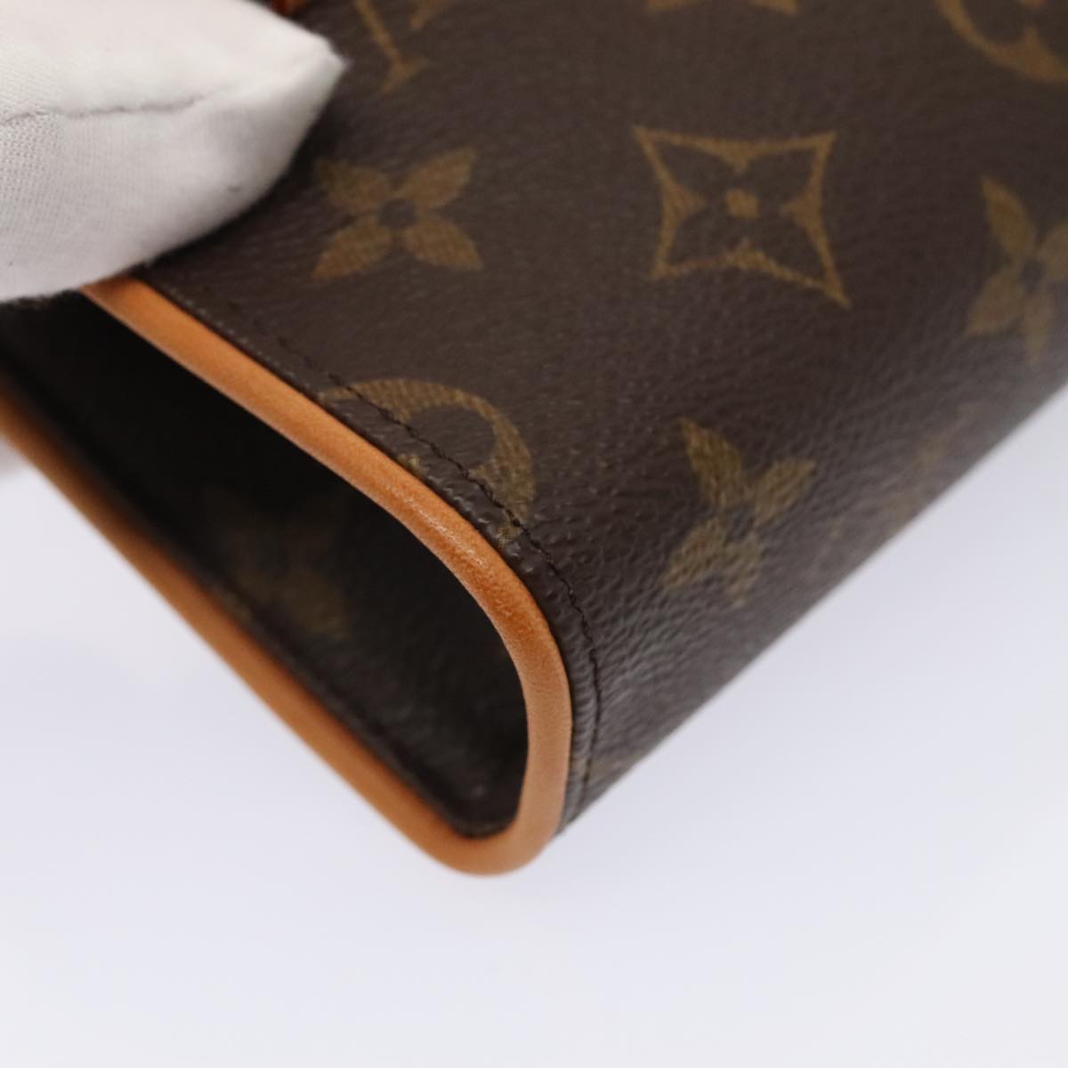 LOUIS VUITTON Monogram Pochette Florentine Waist bag M51855 LV Auth 88916AV