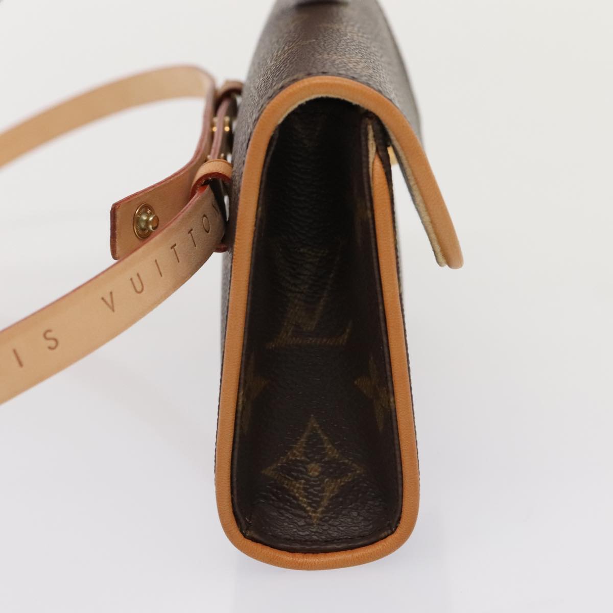 LOUIS VUITTON Monogram Pochette Florentine Waist bag M51855 LV Auth 88916AV