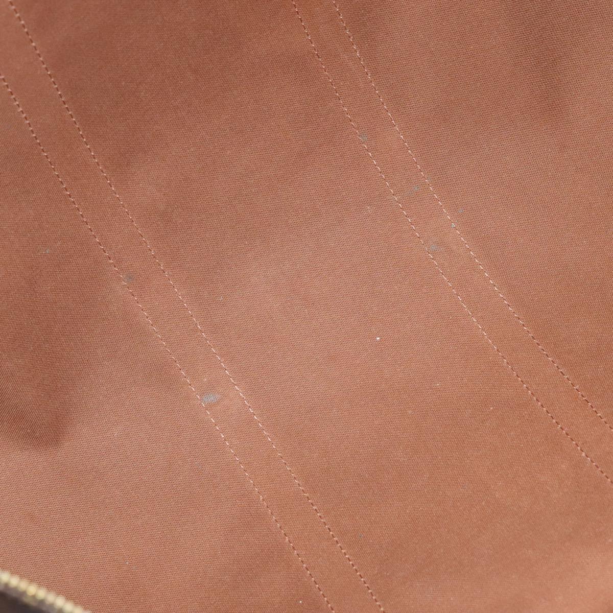 LOUIS VUITTON Monogram Keepall Bandouliere 55 Boston Bag M41414 LV Auth 88923