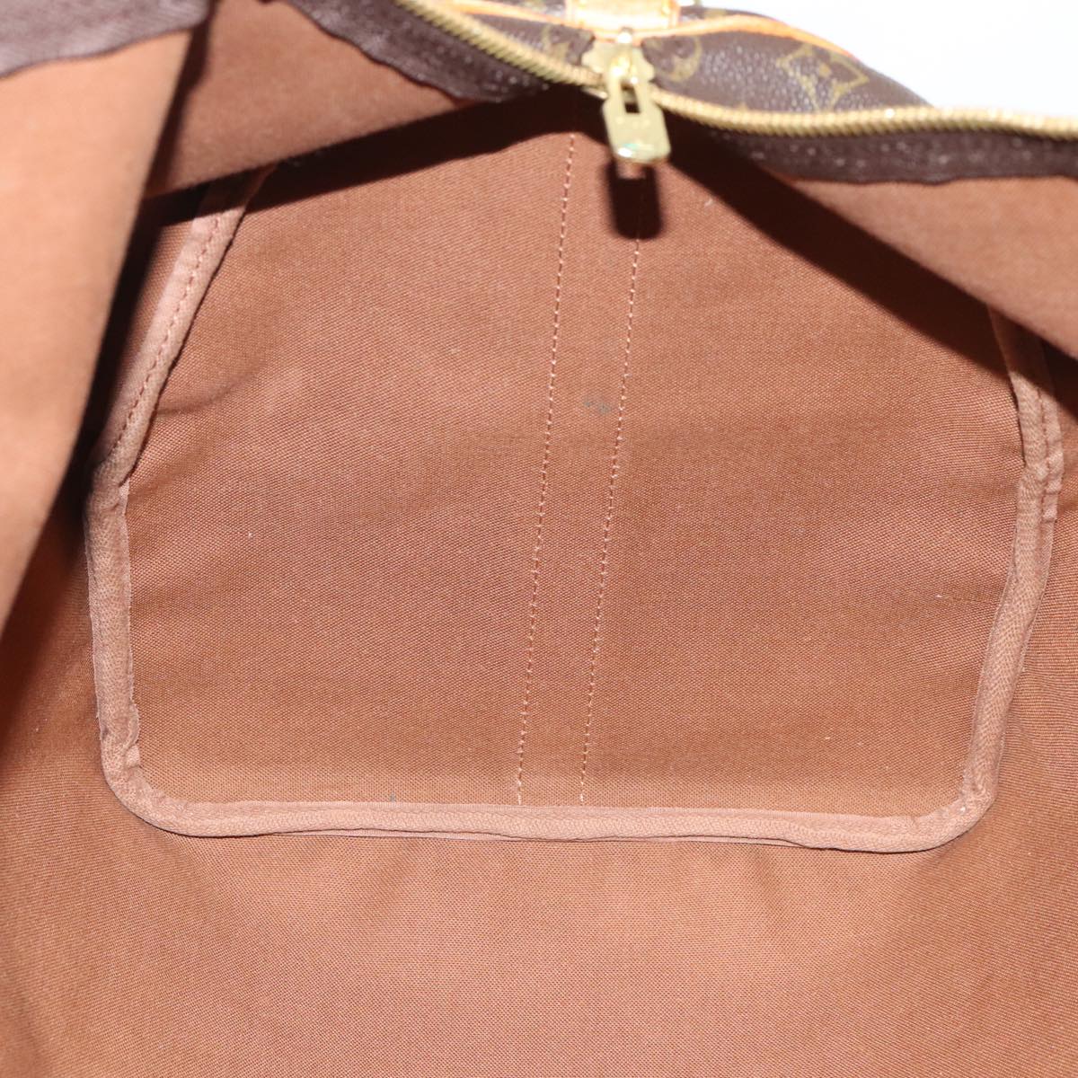 LOUIS VUITTON Monogram Keepall Bandouliere 55 Boston Bag M41414 LV Auth 88923