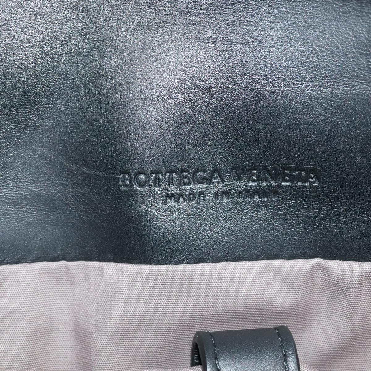 BOTTEGA VENETA INTRECCIATO Tote Bag Leather Black Auth 88978