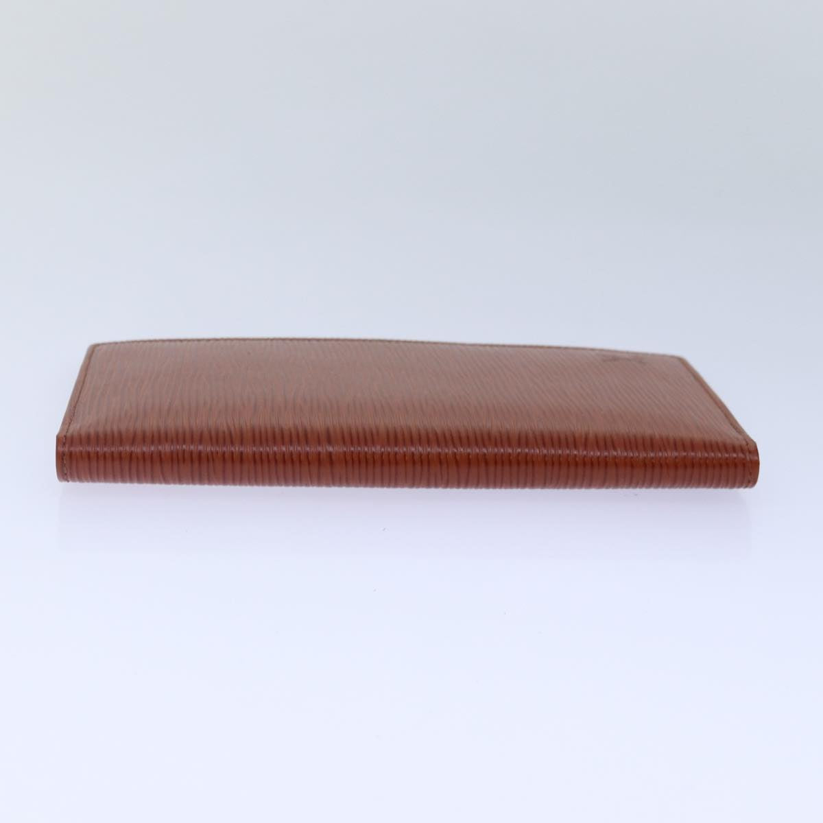 LOUIS VUITTON Epi Portefeuille Emily Long Wallet Brown LV Auth 89014