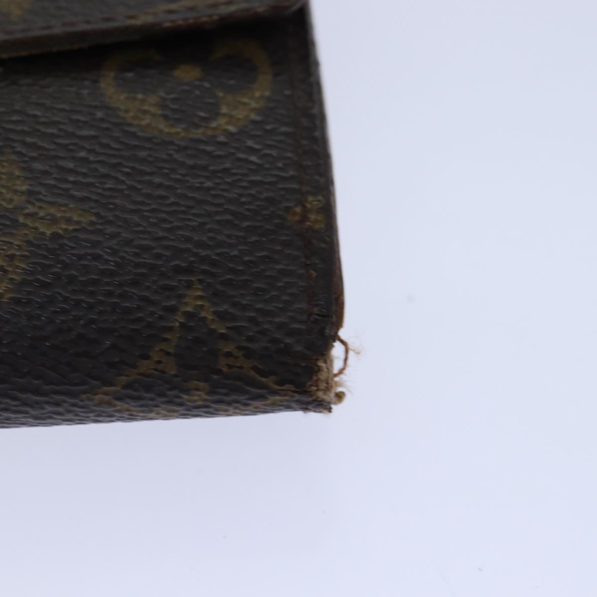 LOUIS VUITTON Monogram Portefeuille Elise Trifold Wallet M61654 LV Auth 89018