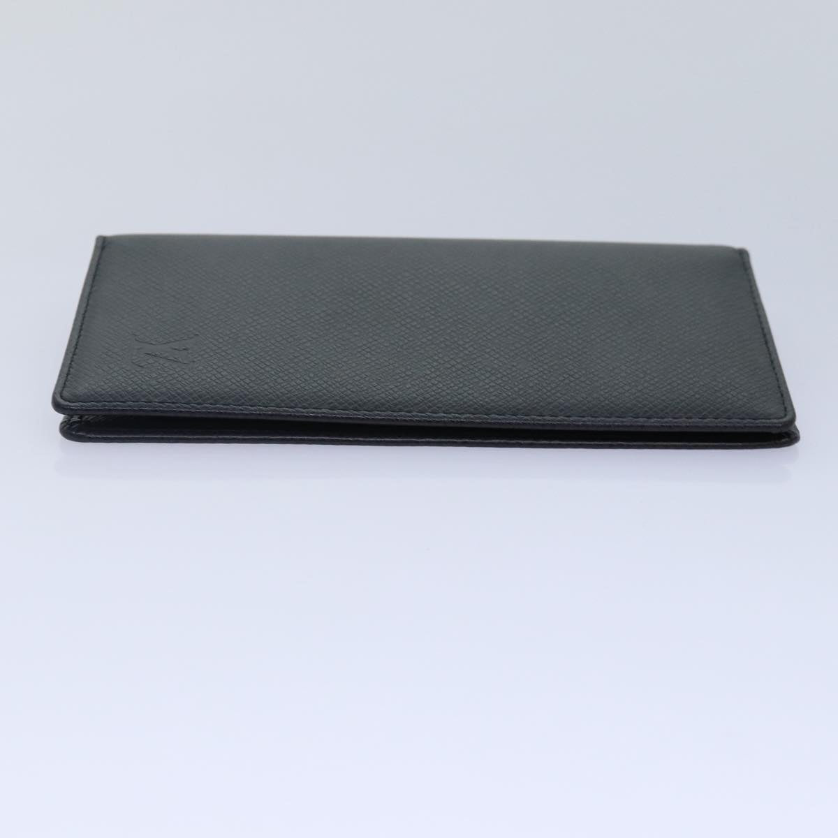 LOUIS VUITTON Taiga Agenda Poche Note Cover Ardoise R20425 LV Auth 89057A