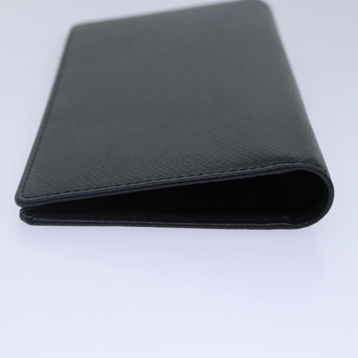 LOUIS VUITTON Taiga Agenda Poche Note Cover Ardoise R20425 LV Auth 89057A