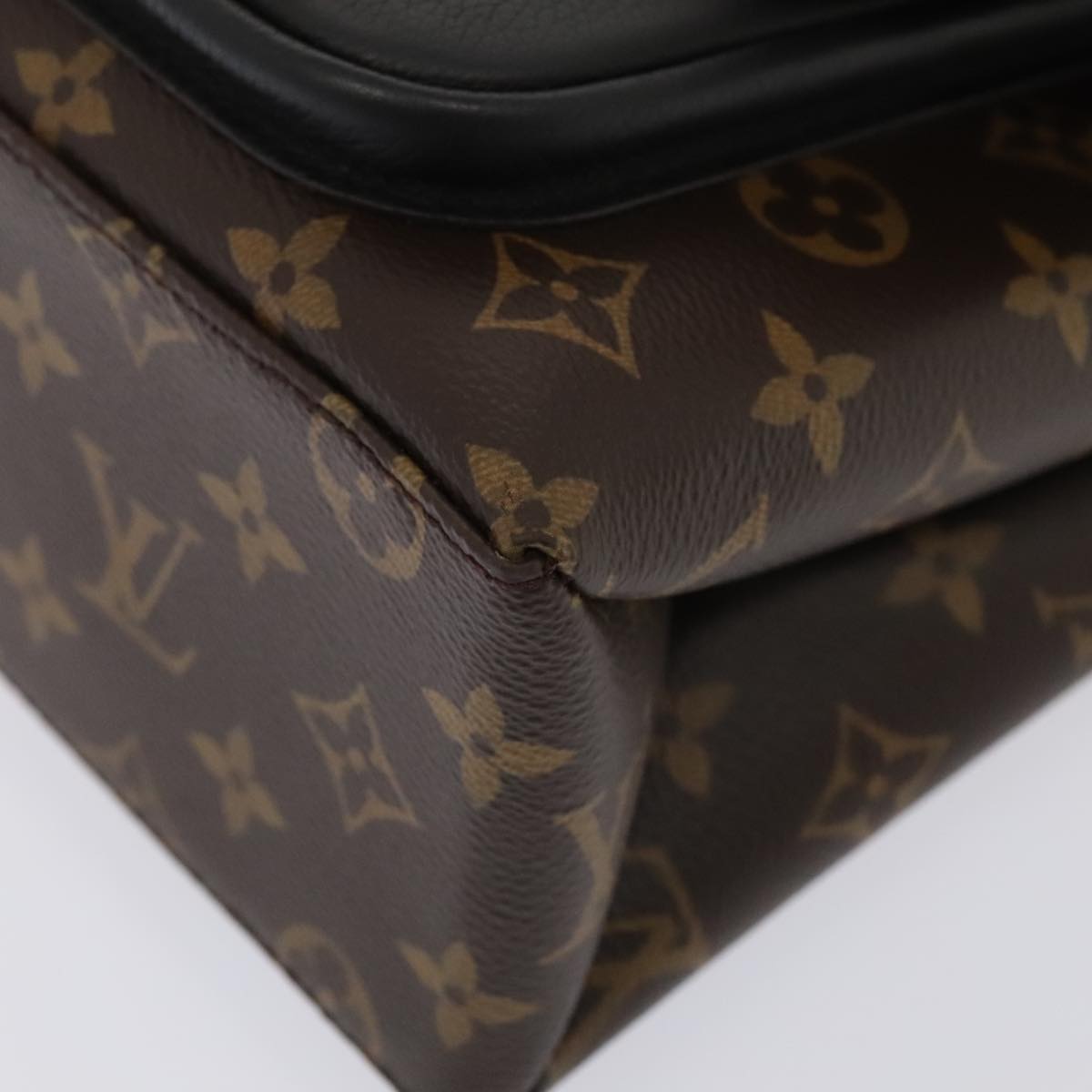 LOUIS VUITTON Monogram Marignan Hand Bag M44259 LV Auth 89066A