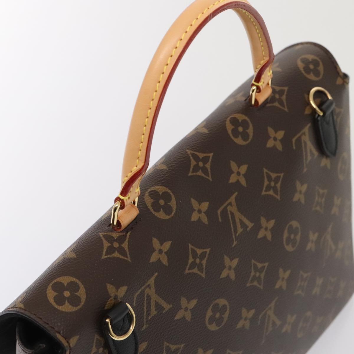 LOUIS VUITTON Monogram Marignan Hand Bag M44259 LV Auth 89066A